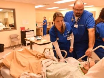 Health care simulation - nursing students