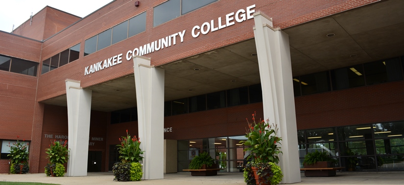 Kankakee Community College main entrance